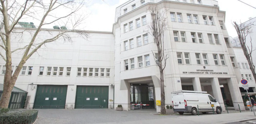 Die Justizanstalt Wien-Josefstadt.