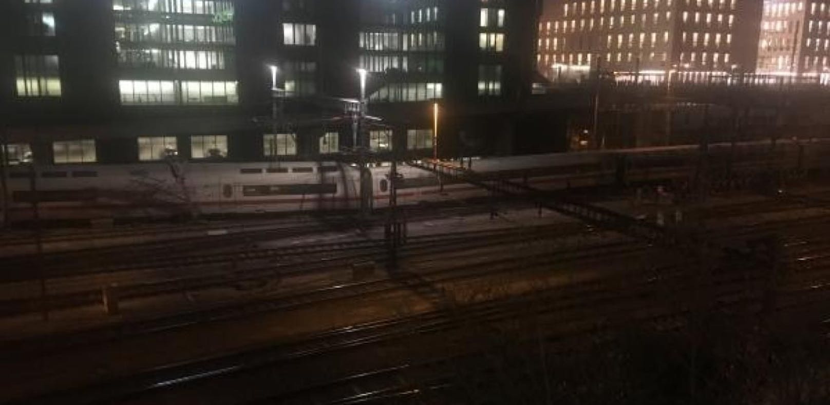 ICE-Zug am Bahnhof Basel entgleist