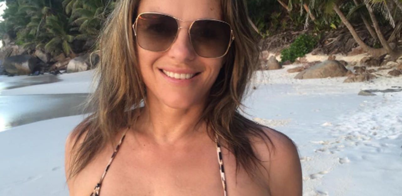 Heute.at - Liz Hurley raubt Fans im Leoparden-Bikini den Atem
