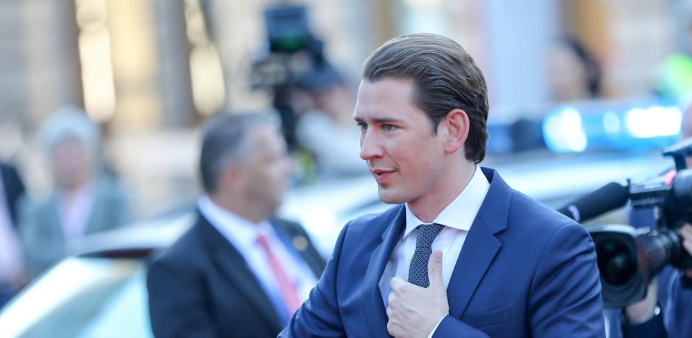Sebastian Kurz in Salzburg (Archivfoto)