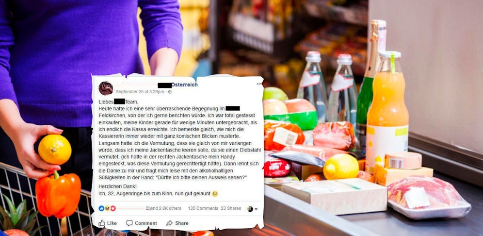 32-Jährige musste an der Kassa ihren Ausweis zeigen - für Rum-Schoko