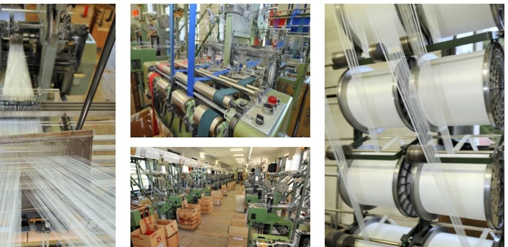 Die Maschinen der Firma Gassner Elastics laufen auf Hochtouren.