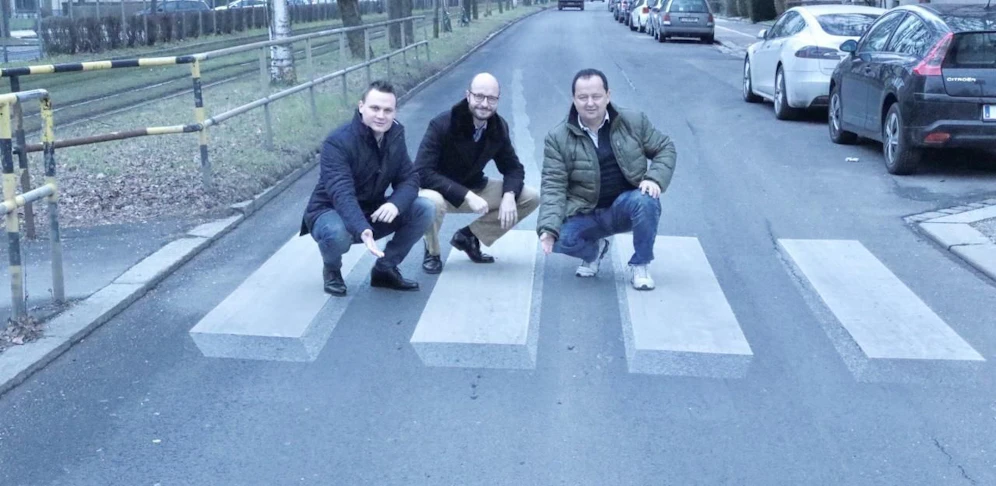Tullns FP-Bezirksobmann Andreas Bors, der Linzer Vizebürgermeister Detlef Wimmer und TOP-Stadtrat Ludwig Buchinger