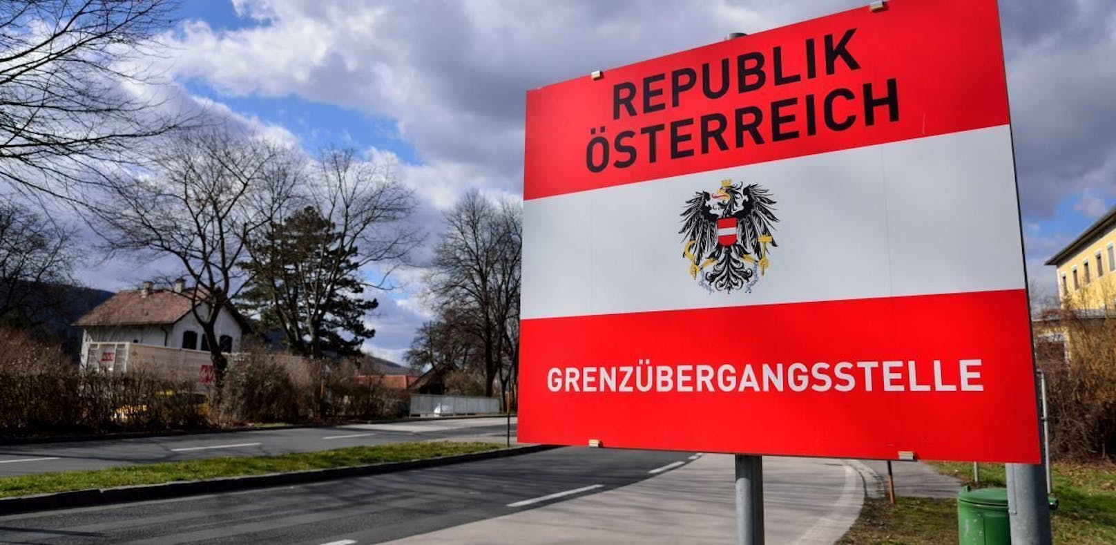 Grenzübergangsstelle der Republik Österreich.