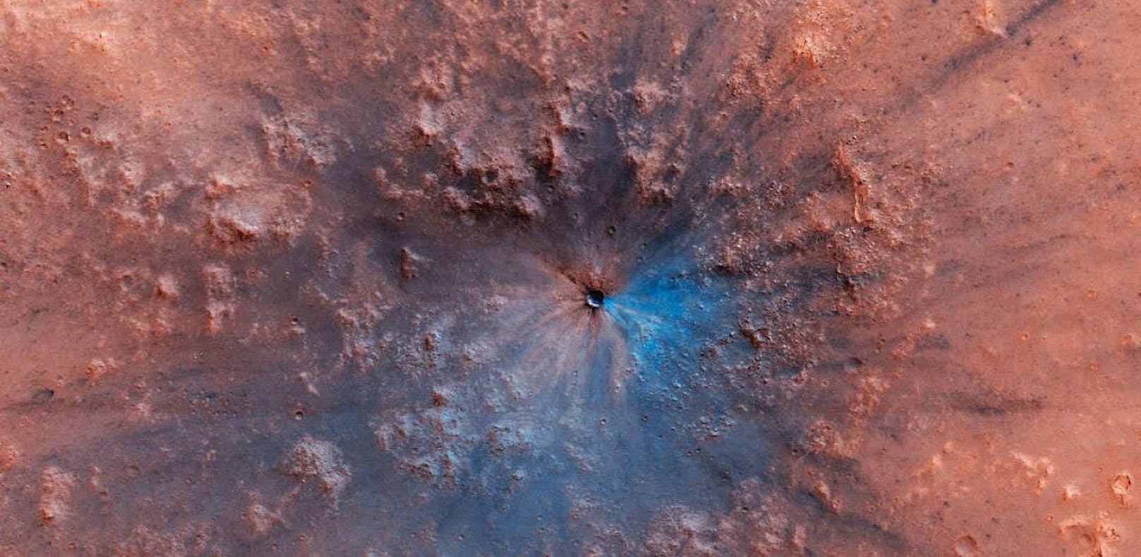Über diesen Mars-Krater machen sich alle lustig