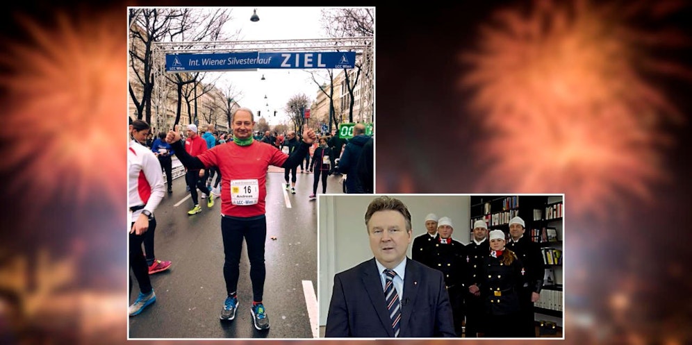 Das Match um die Nachfolge von Michael Häupl geht ins neue Jahr und die nächste Runde. Bei ihren Neujahrswünschen auf Facebook zeigen sich die Kandidaten Andreas Schieder und Michael Ludwig zuversichtlich. (c) Facebook Accounts Andreas Schieder und Michael Ludwig