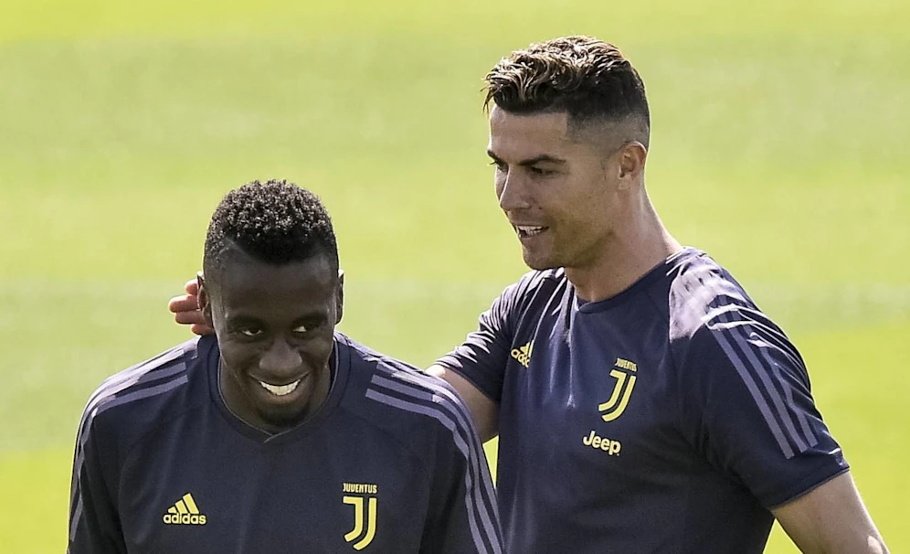 Blaise Matuidi (l.) mit Cristiano Ronaldo