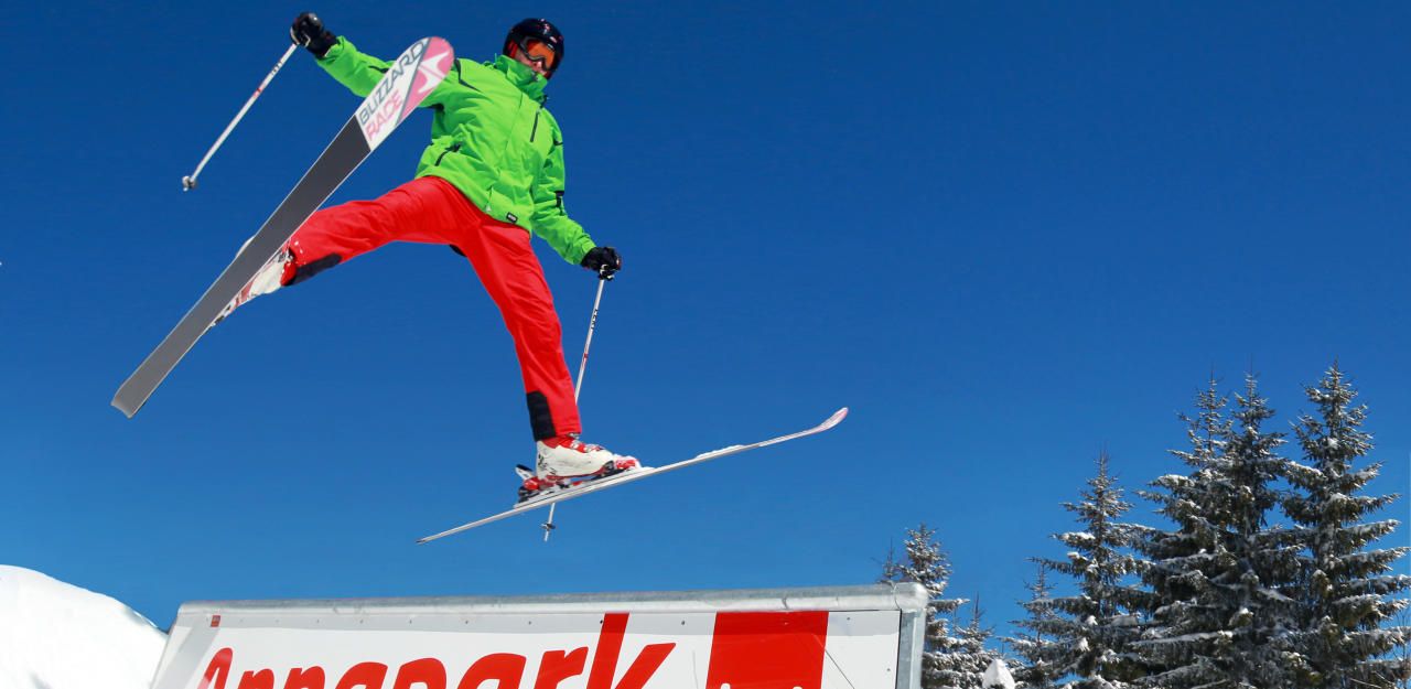 Heute.at - Ski-Fun im Anna Park: Für kleine Freestyler und Co.