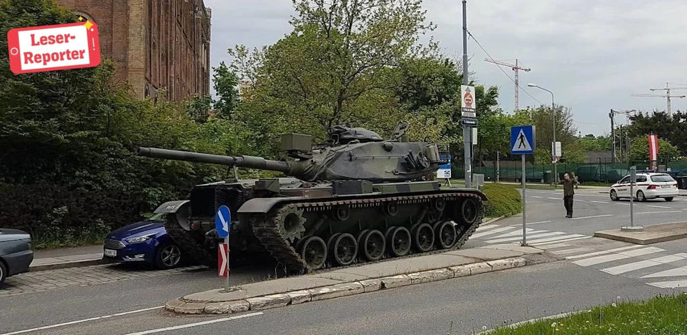 Ein "Heute"-Leser sichtete den Stahlkoloss!
