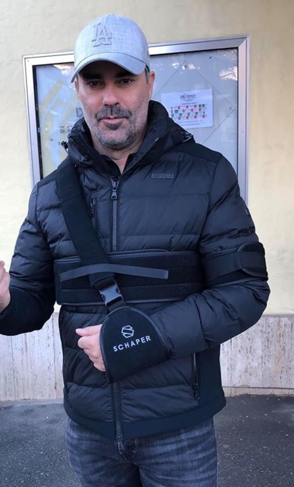 Roman Rafreider hatte einen Ski-Unfall.