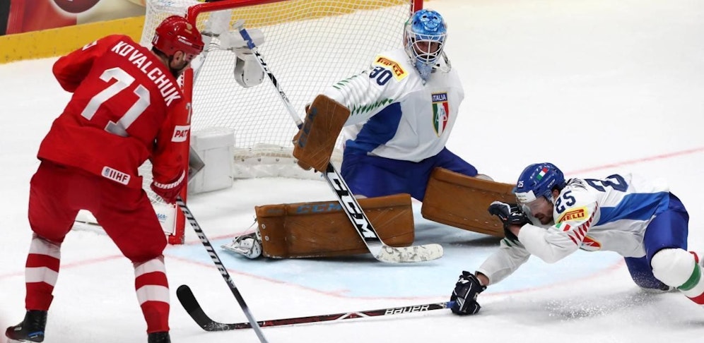 Russland fertigte Italien bei der WM mit 10:0 ab.