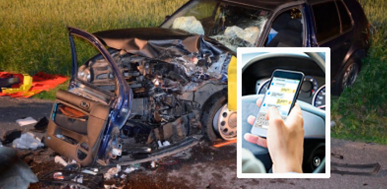 Immer wieder kommt es zu schlimmen Unfällen: Das Handy lenkt vom Verkehr ab (Sujetfoto).