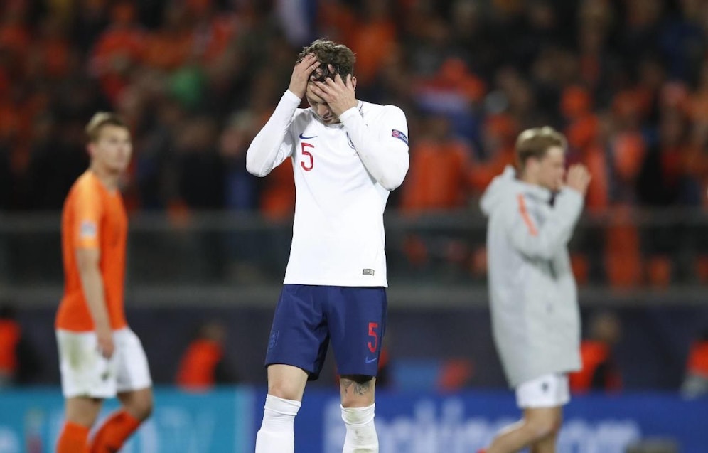 John Stones mit dem Patzer vor dem 1:2. 