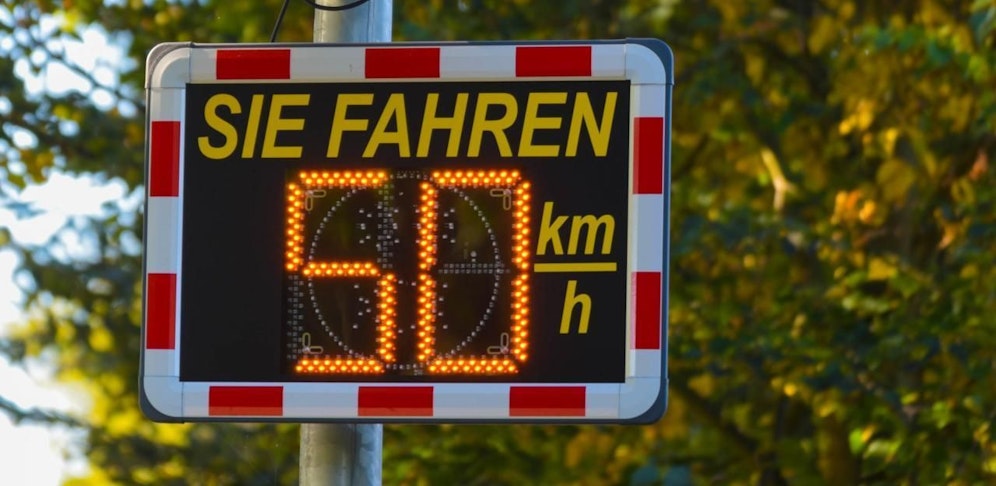 Neuer Tempo-Anzeiger wurde gestohlen.