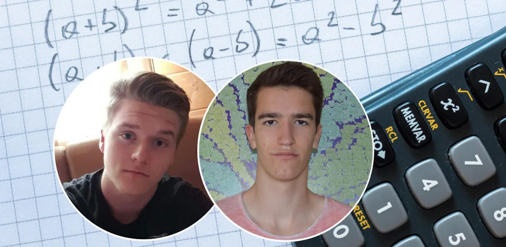 Valentin Matzel (li.) maturiert im BORG Neulengbach, Andreas Zeilerbauer (re.) im BG/BRG Josefstraße.