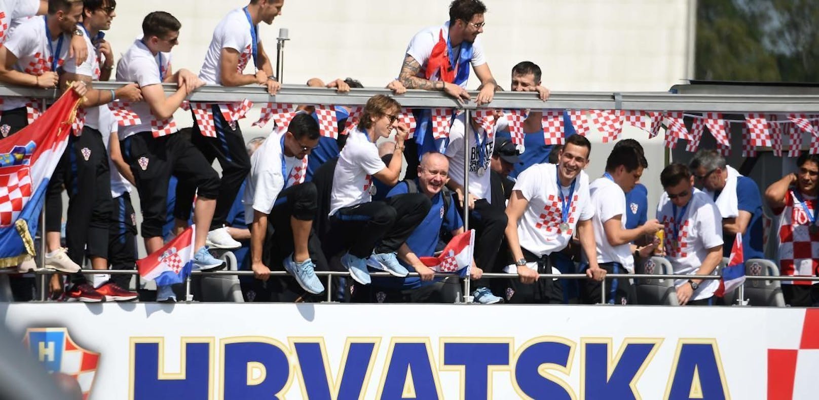 Hier landen Kroatiens WM-Helden in Zagreb