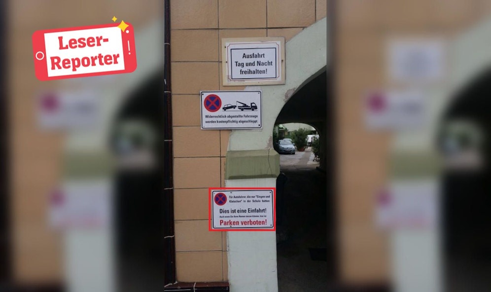 Leser Werner knipste das Foto In Schwechat. 