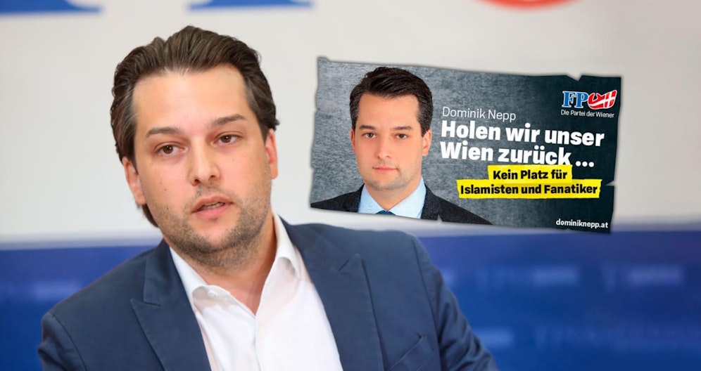 Dominik Nepp (FPÖ) unter Verdacht. 