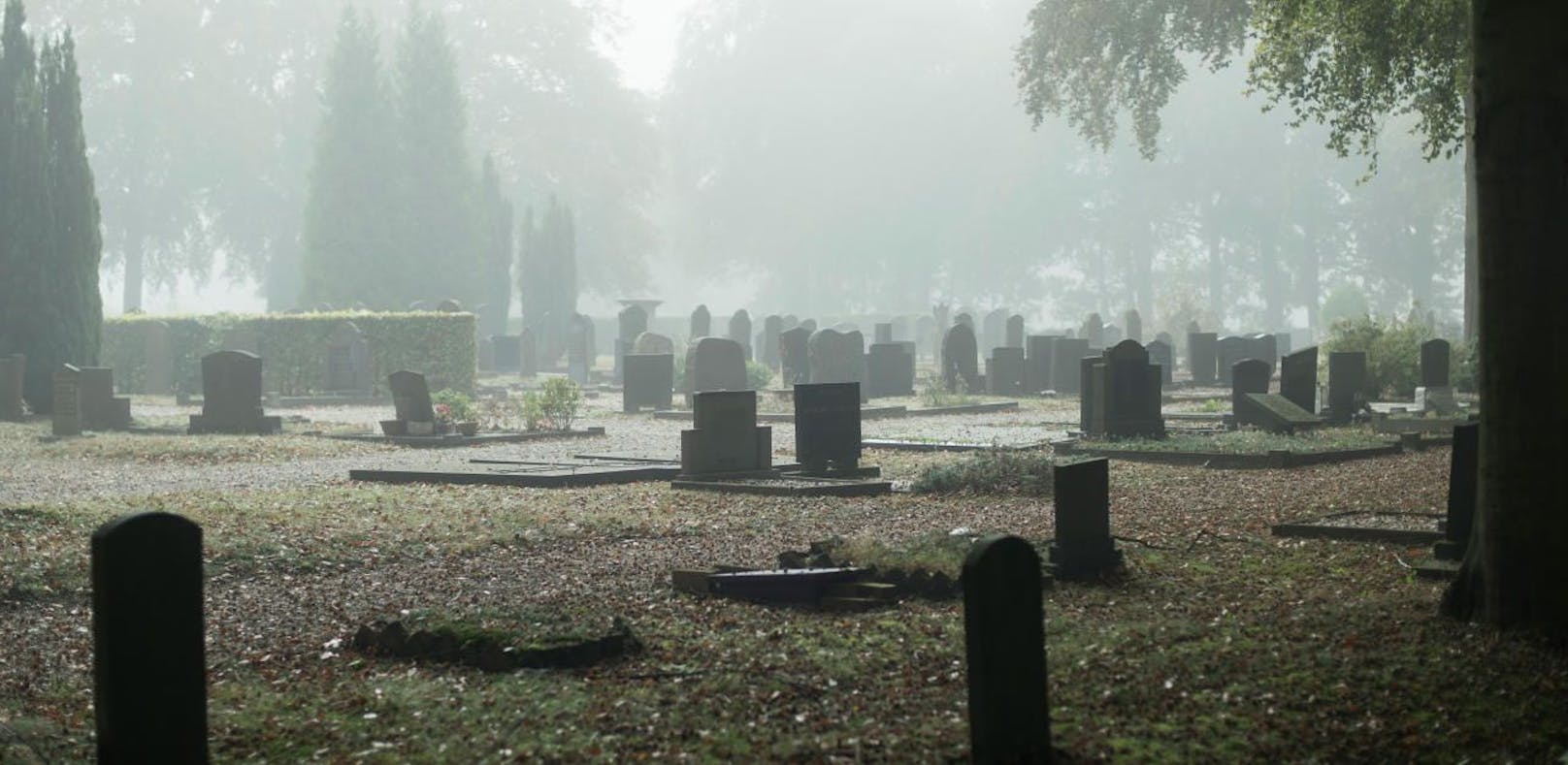 Der 57-Jährige lauerte der Frau auf einem Friedhof auf