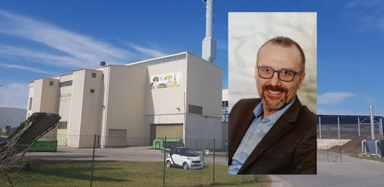 Werk in Gmünd und BioMa Energie AG-Vorstand Herbert Mandl.