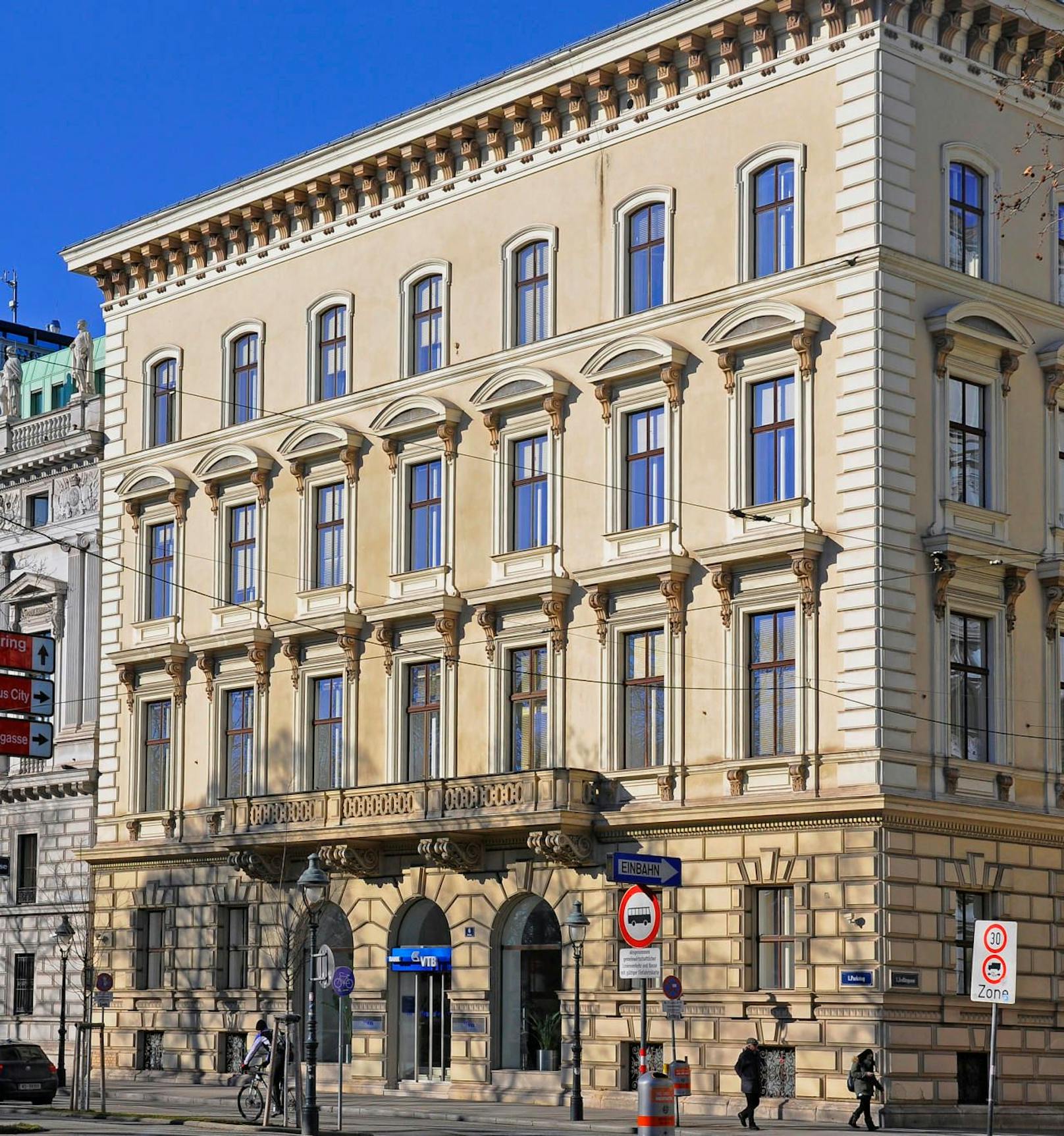 Ringstraßenpalais um 45 Millionen Euro verkauft