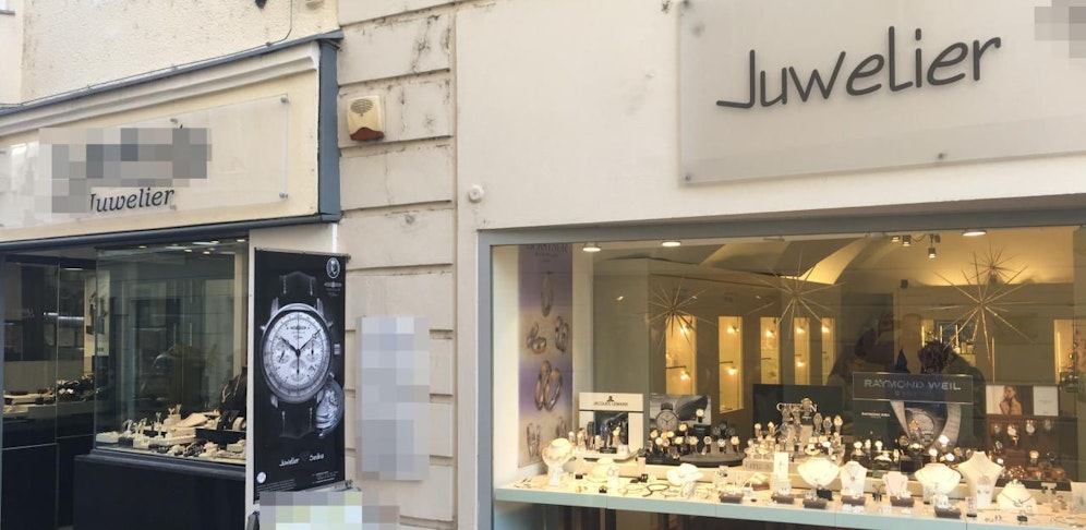 Hier wurde eingebrochen, die Täter konnten flüchten.