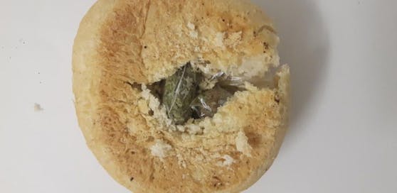 Das Brötchen war voll mit Drogen