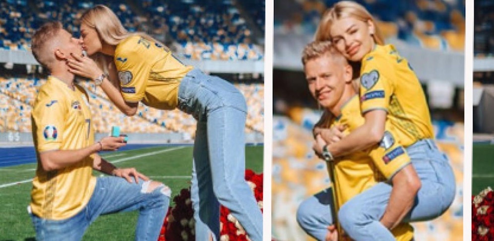 Alex Zinchenko hat sich mit seiner Freundin Vlada Sedan verlobt.