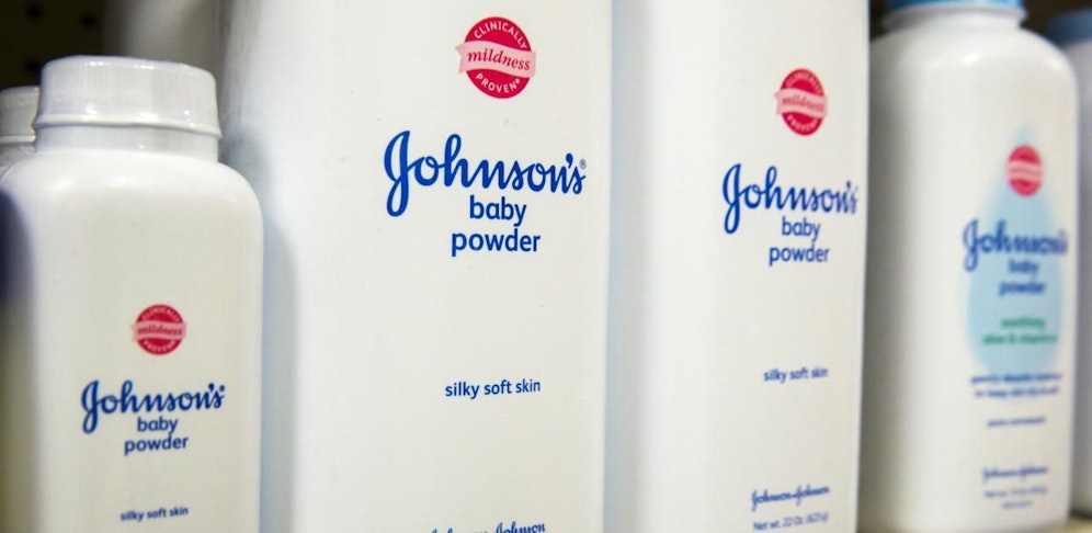 Das beliebte Babypuder des Pharmakonzerns Johnson & Johnson