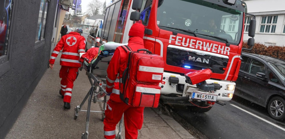 Die Frau musste versorgt werden.