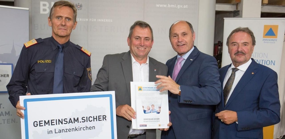 Wolfgang Sobotka und Hans Rädler stellten die neue Pilotregion vor.