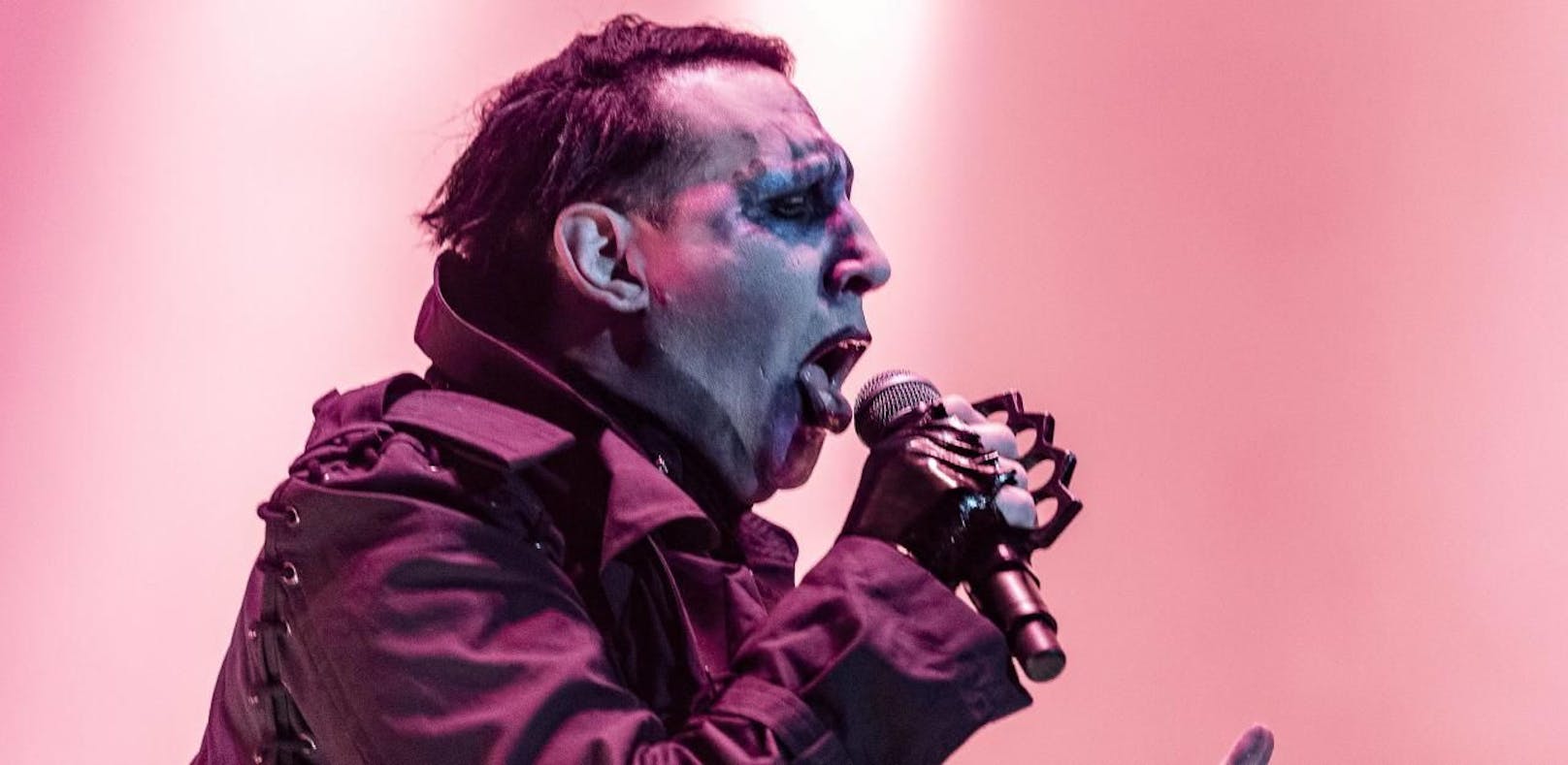 Bühnenunfall: Marilyn Manson im Spital
