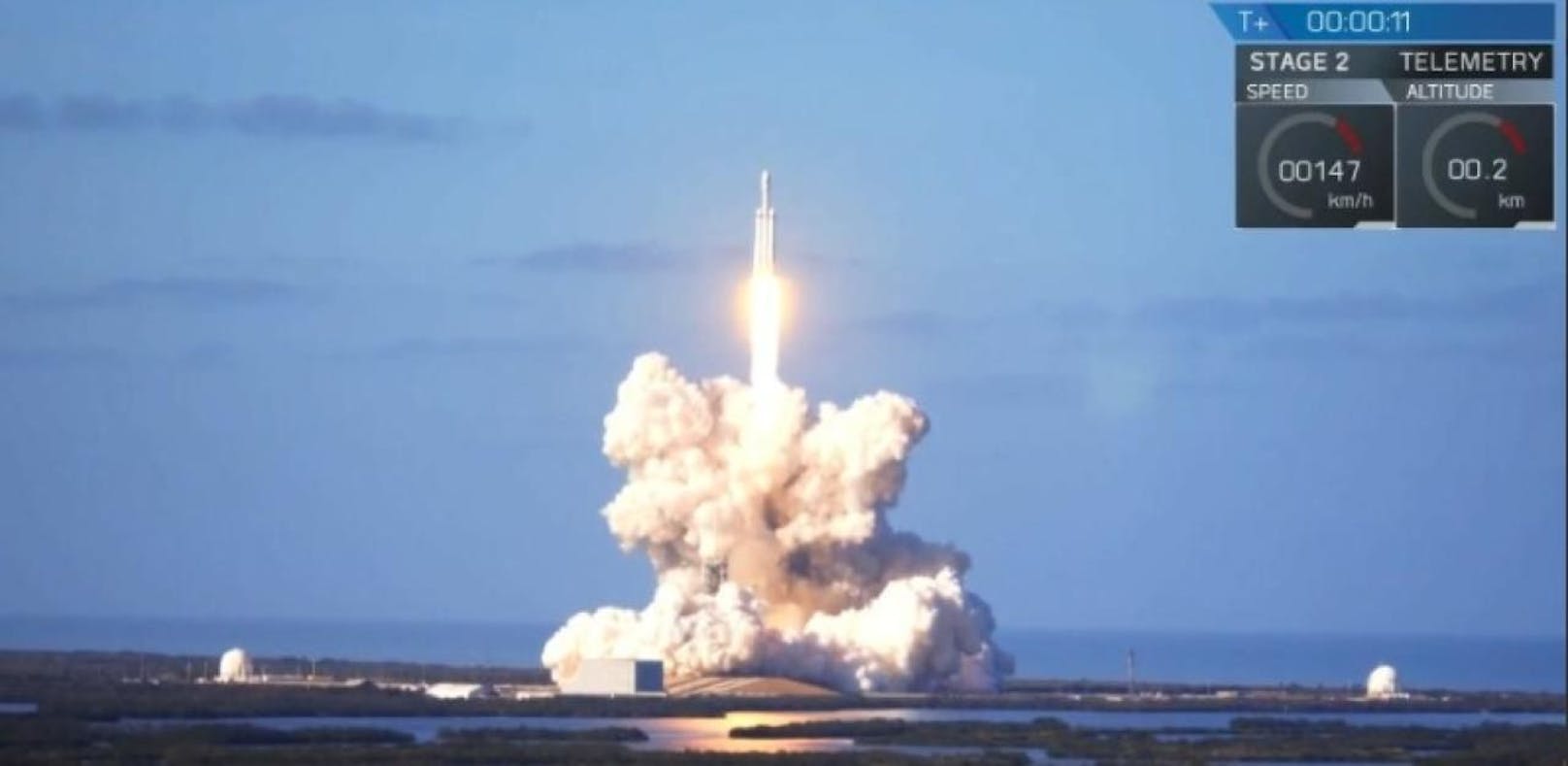 SpaceX-Start: Geglückter Start und Punktlandung