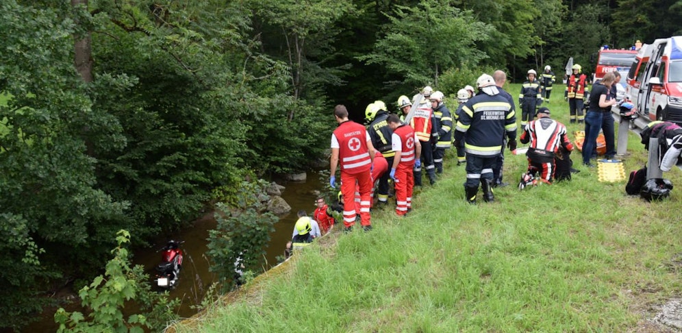 Ein Großaufgebot an Rettungskräften stand im Einsatz. 