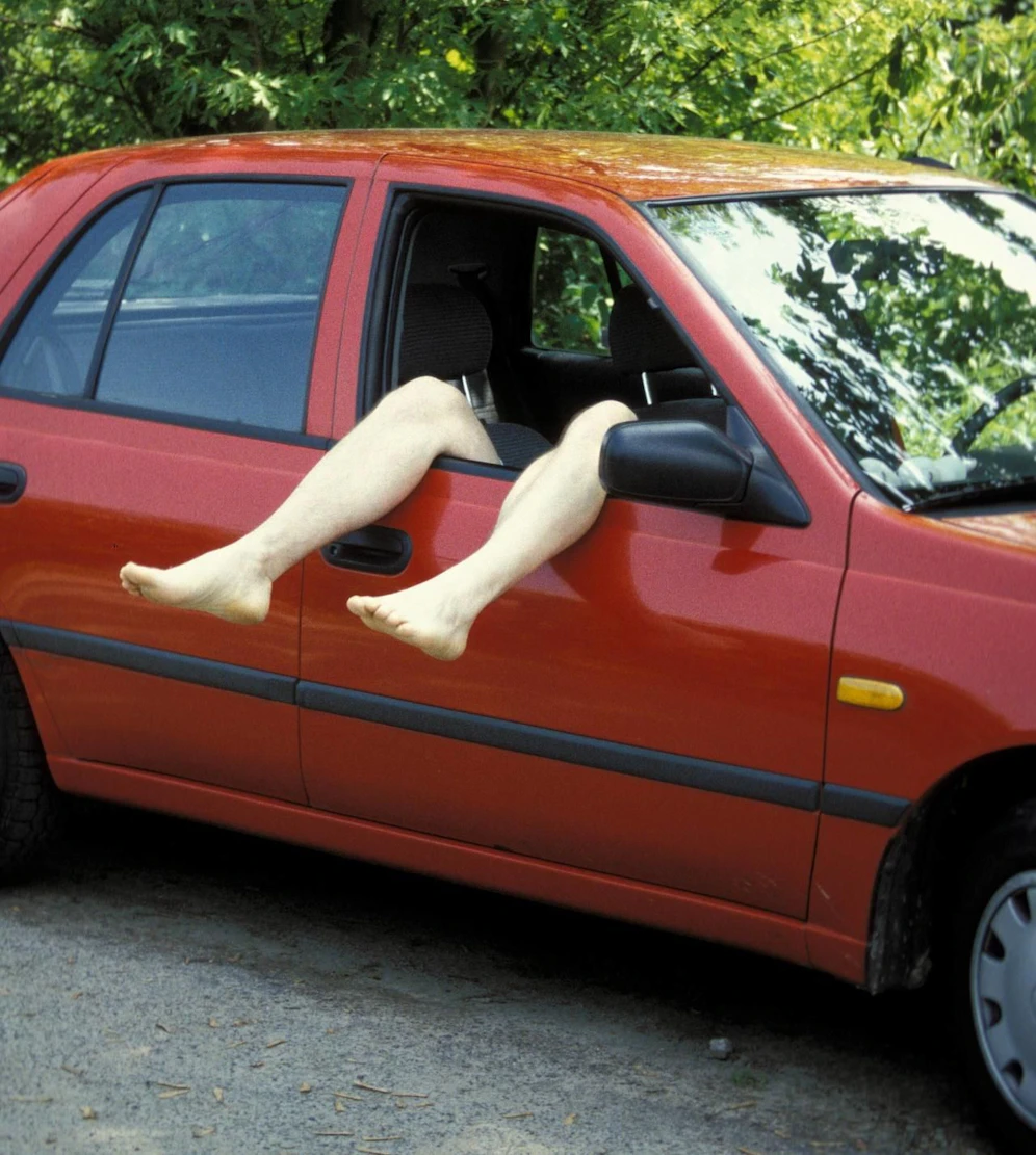 Der alkoholisierte Polizist machte im Auto ein kleines Nickerchen 