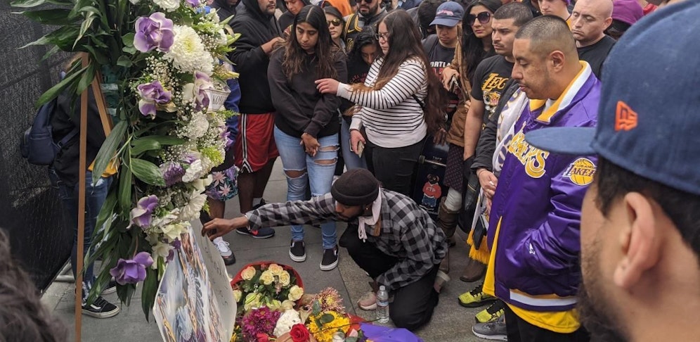 Trauer um Kobe Bryant in Los Angeles