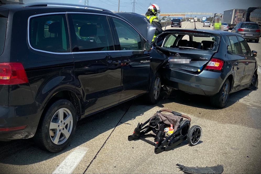 Unter den Verletzten war auch ein Baby.