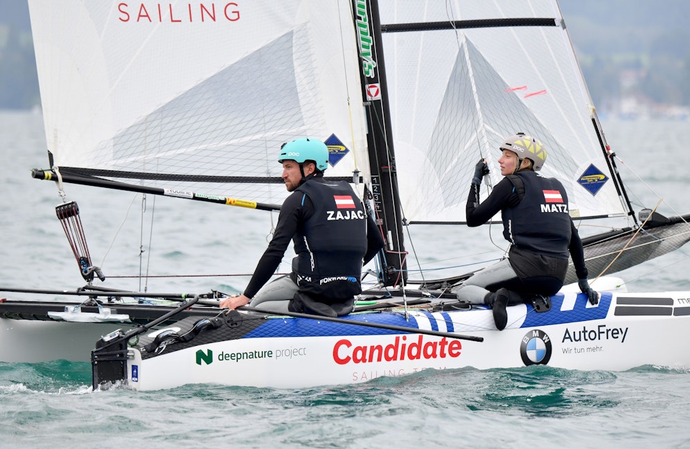 Thomas Zajac mit Barbara Matz.