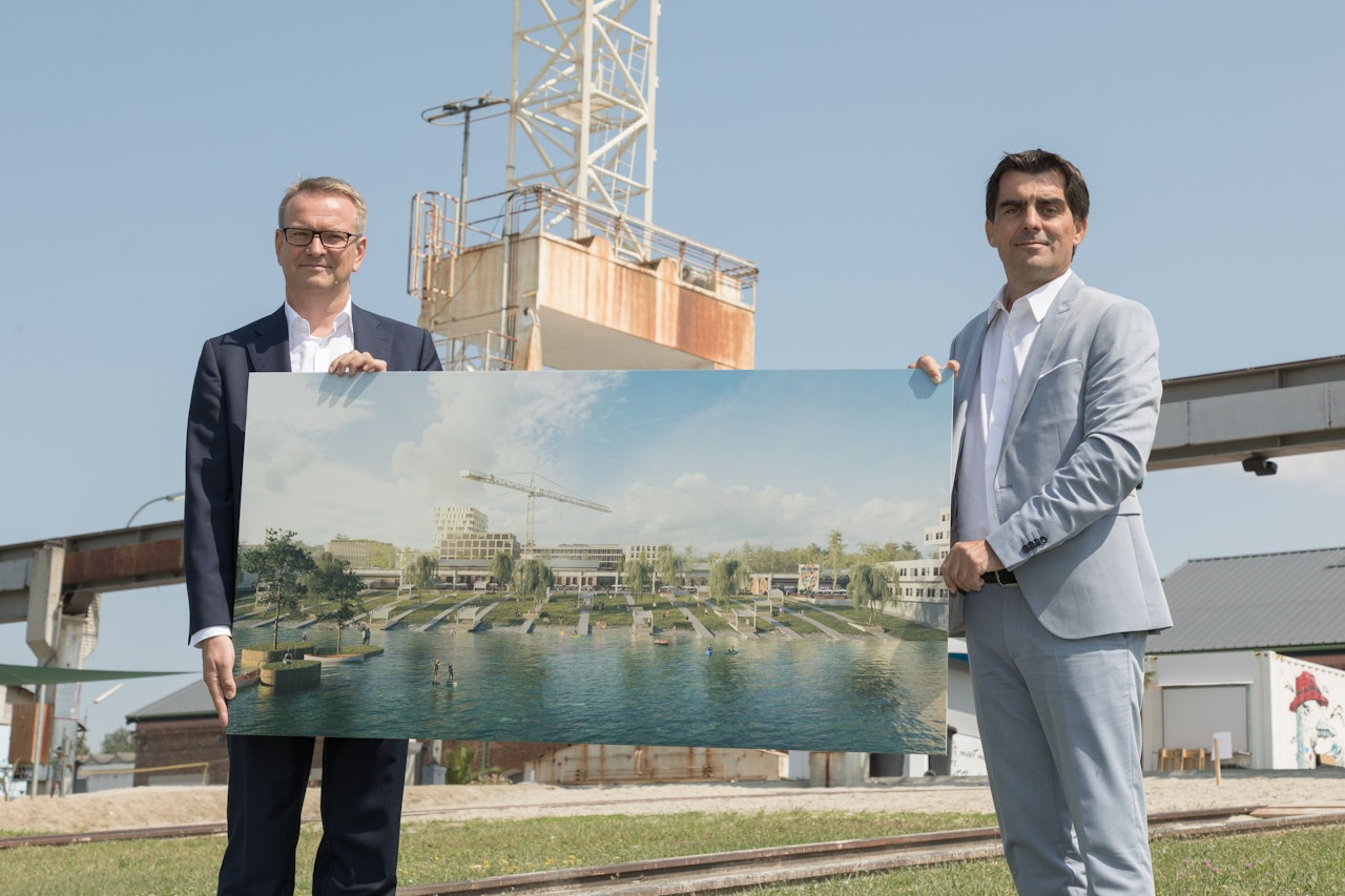 Heute.at - Neue Werft in Korneuburg nimmt Gestalt an