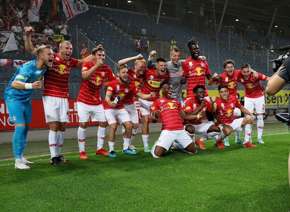 Salzburg jubelt gegen Sturm