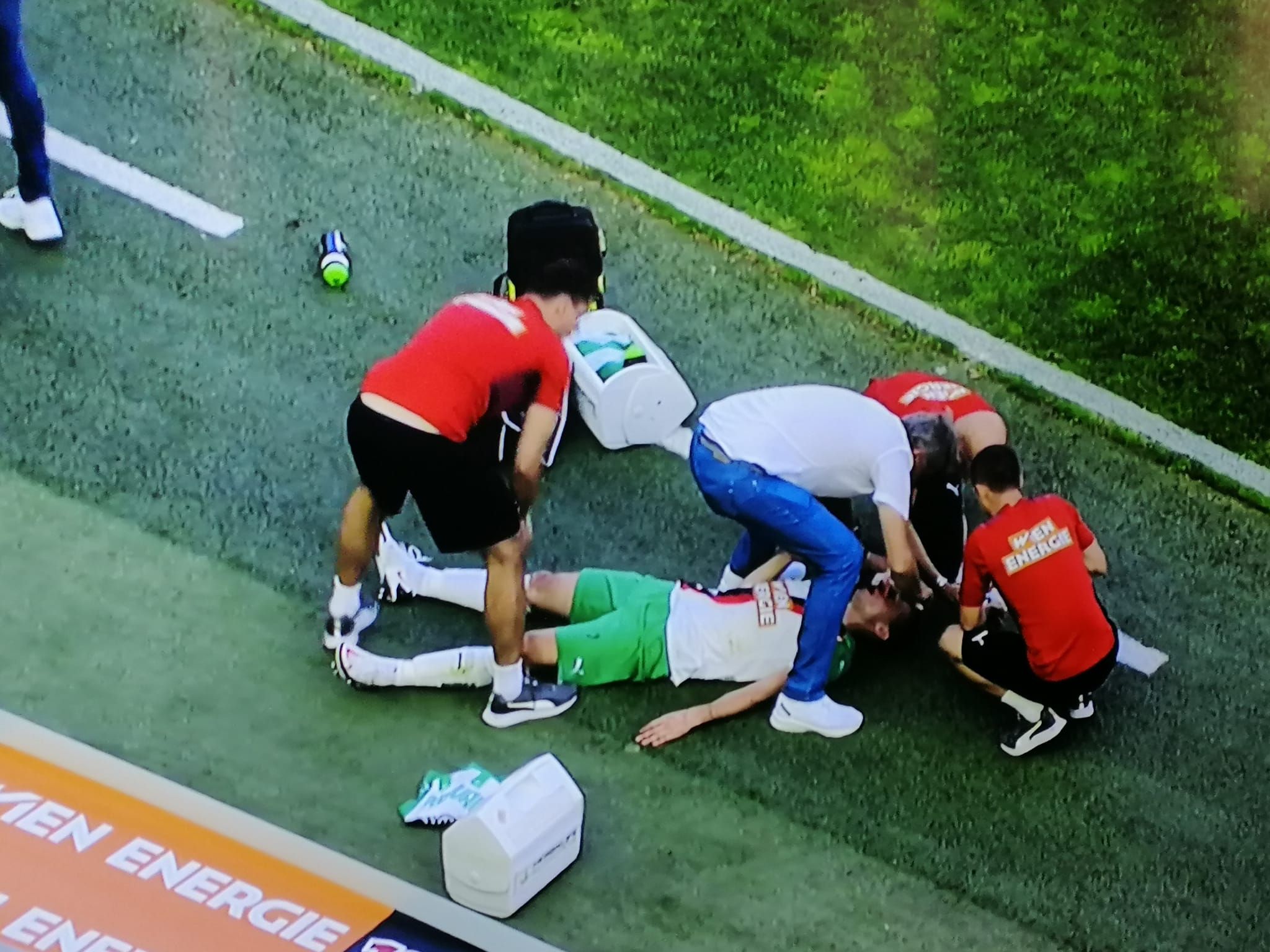 Srdjan Grahovac musste ausgetauscht werden