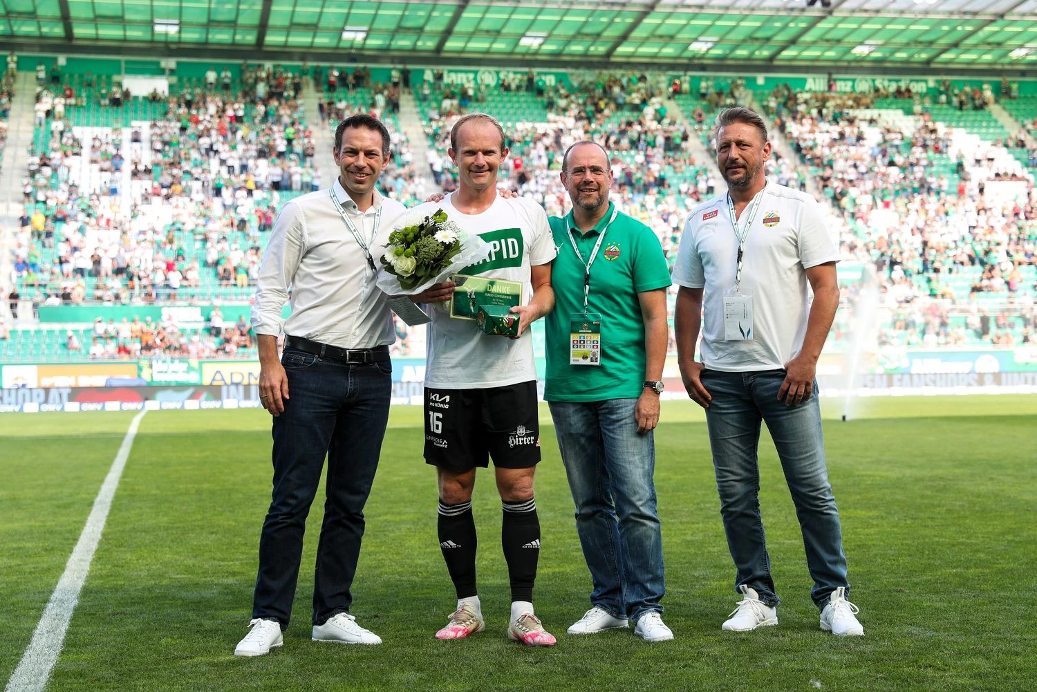 Abschied für Mario Sonnleitner