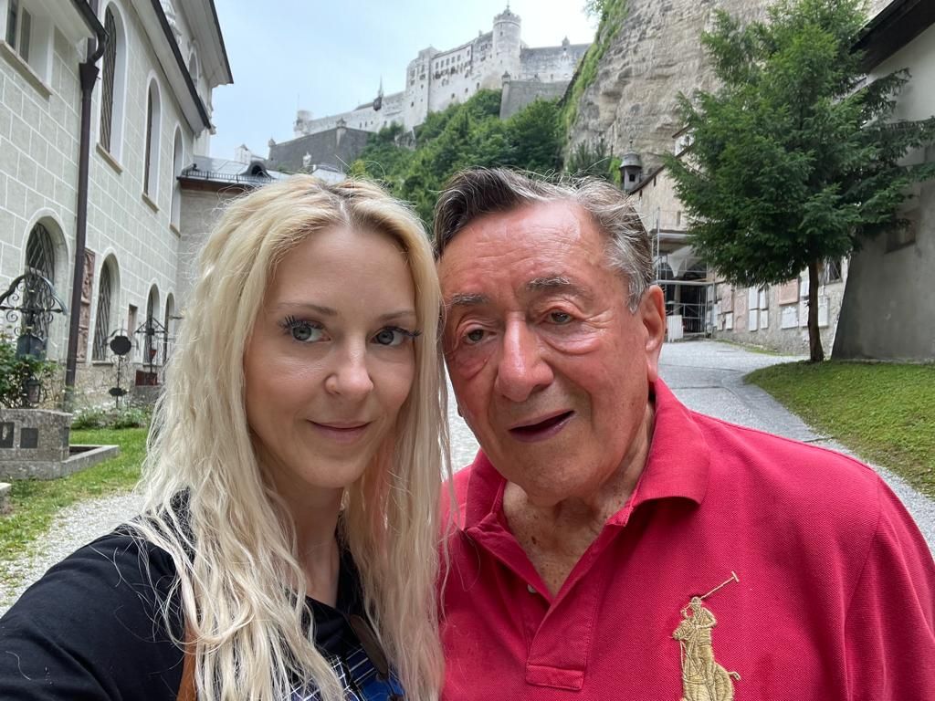 Richard Lugner und sein "Bienchen" Simone in Salzburg