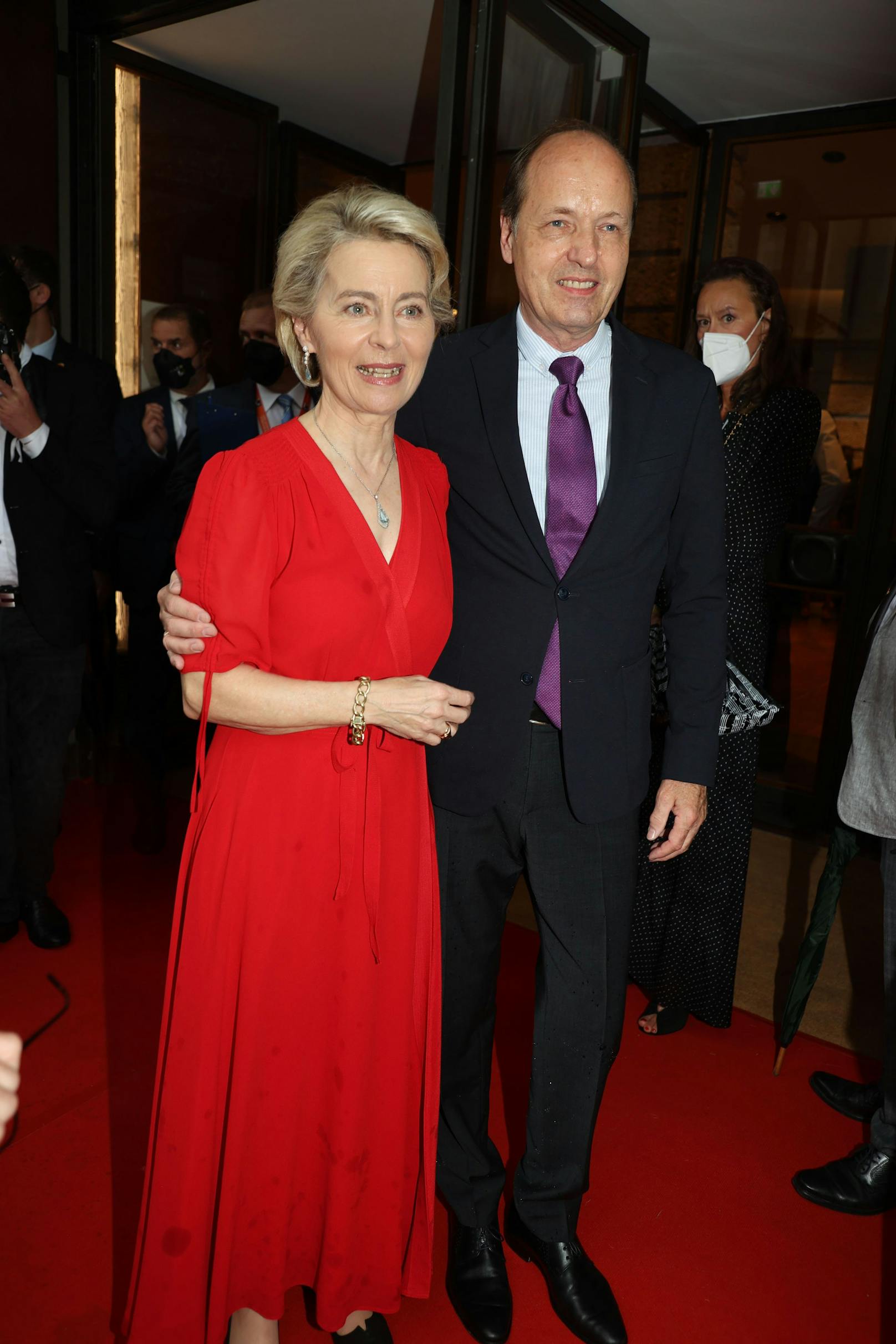 EU-Kommissionspräsidentin Ursula van der Leyen mit Ehemann Heiko.