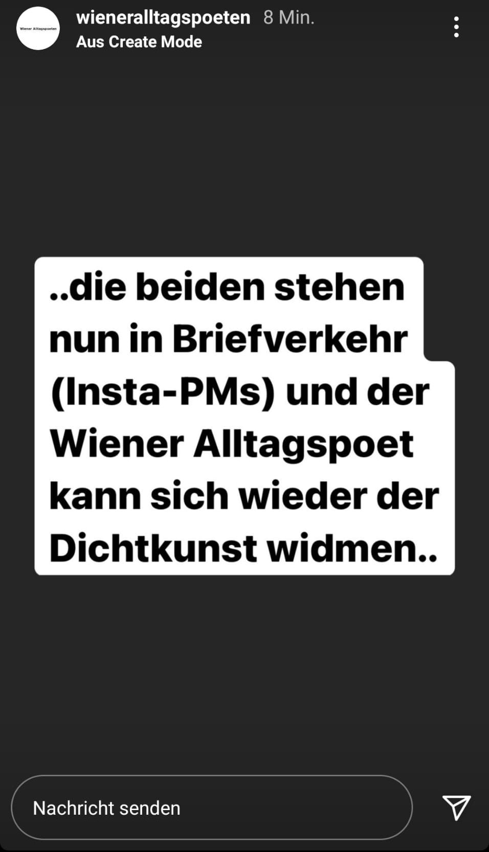 …Vanessa und Maximilian sind nun in Kontakt.