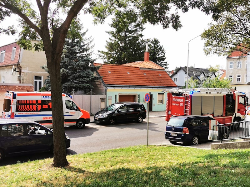 Großeinsatz in Wien-Simmering