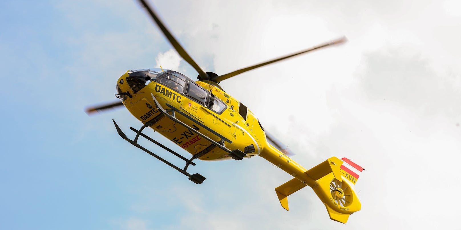 Die 10-Jährige wurde mit dem Rettungshubschrauber ins Pyhrn-Eisenwurzen-Klinikum Steyr geflogen.