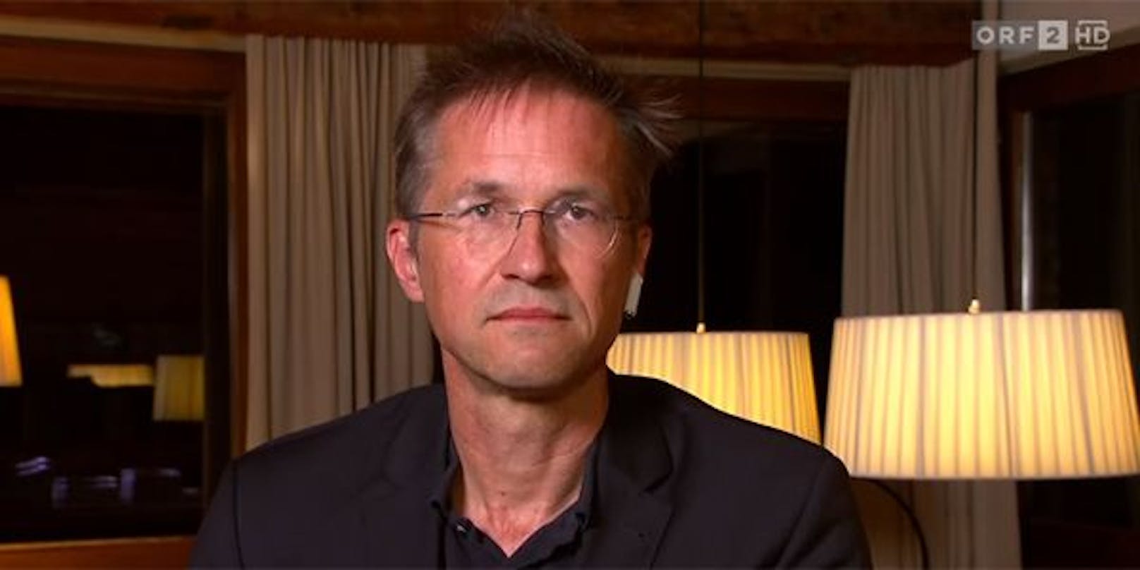 Migrationsexperte Gerald Knaus wurde in der ORF-"ZiB 2" zugeschaltet.