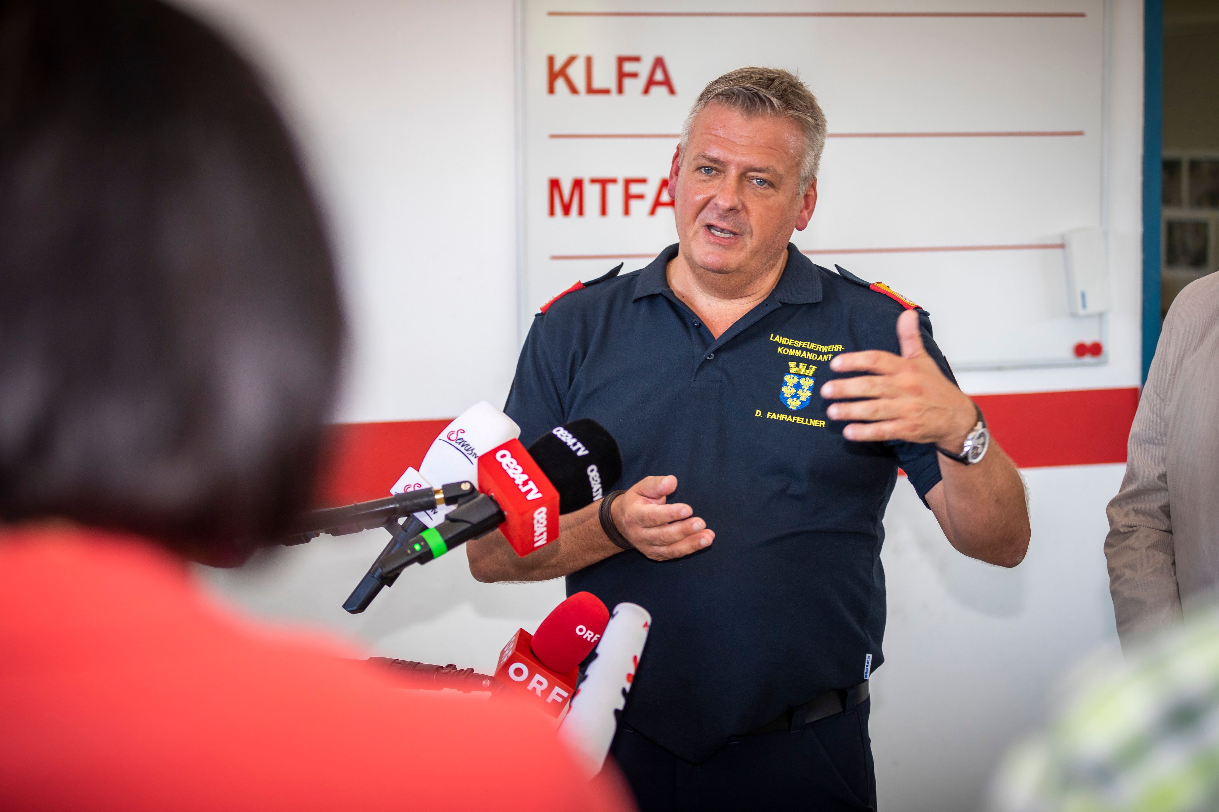 Landesfeuerwehrkommandant Dietmar Fahrafellner (Archivbild)