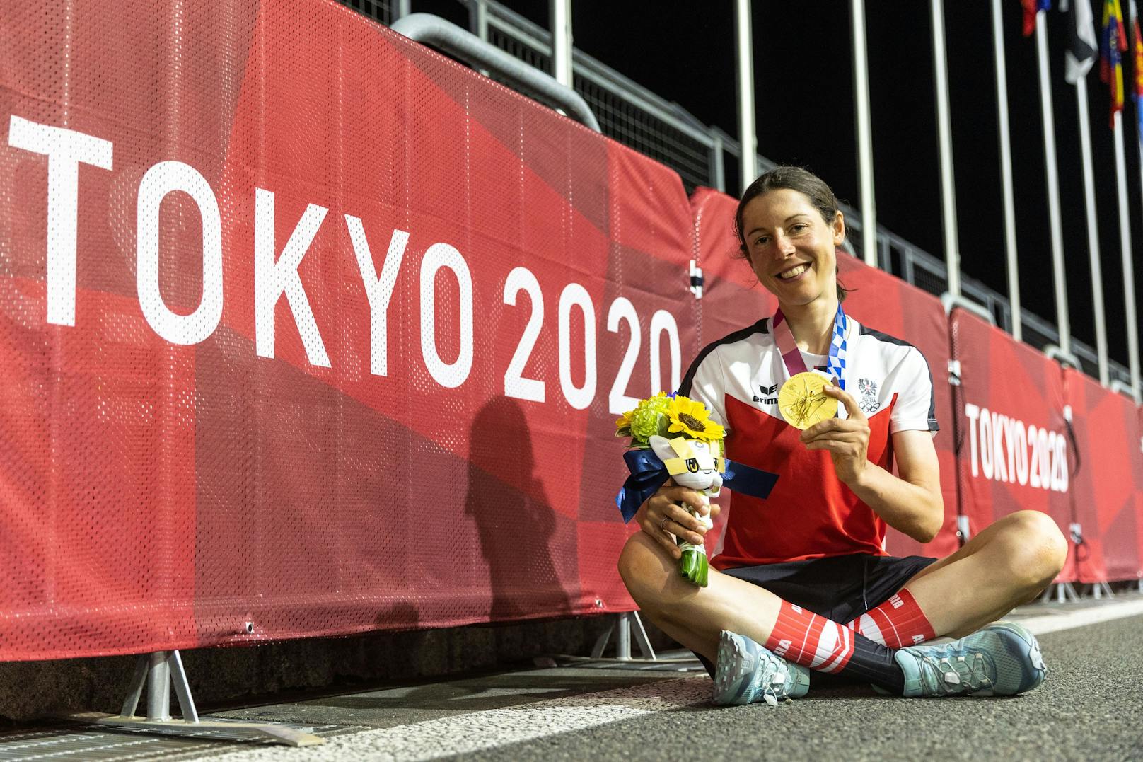 Anna Kiesenhofer mit Olympia-Gold: "Wollte wissen, wie die Welt funktioniert."